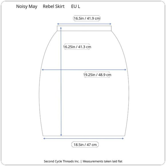 Noisy May Rebel Faux Leather Mini Skirt - Picture 14 of 14